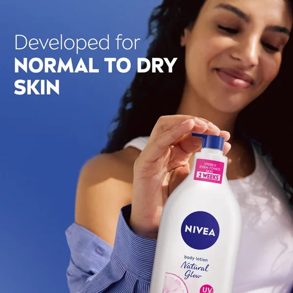 Nivea Body Lotion for Normal to Dry Skin Natural Glow 625 ml (6)