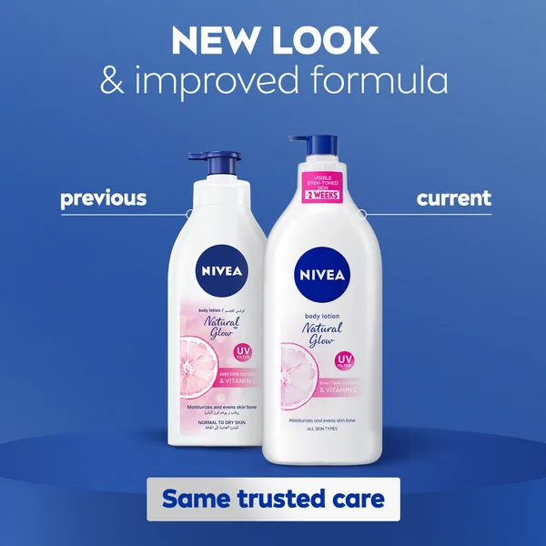 Nivea Body Lotion for Normal to Dry Skin Natural Glow 625 ml (7)