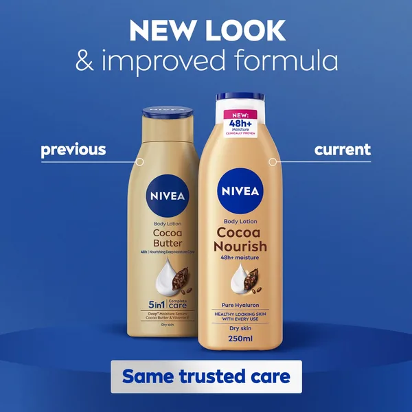 Nivea Body Lotion for Dry Skin Cocoa Butter 250 ml (7)