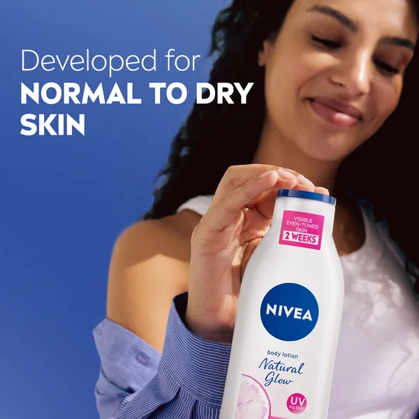 Nivea Body Lotion for Normal to Dry Skin Natural Glow 250 ml (5)