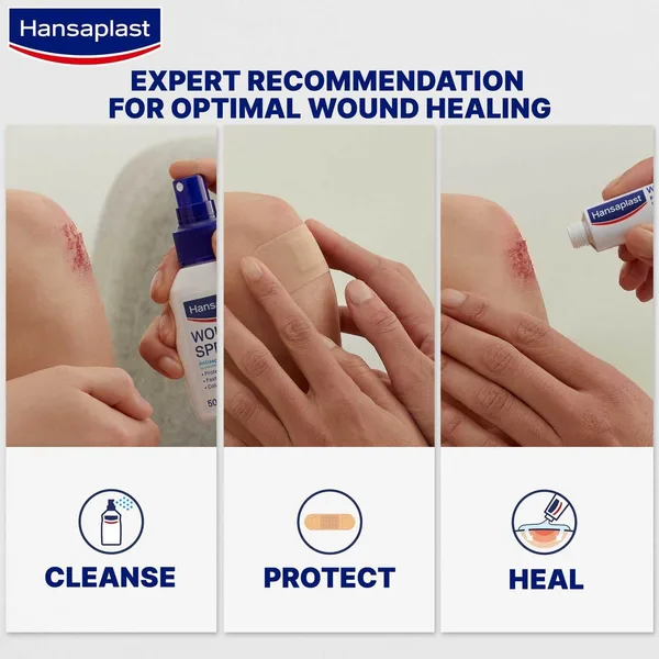 Hansaplast Universal Wound Plasters Water-Resistant 50 pcs (6)