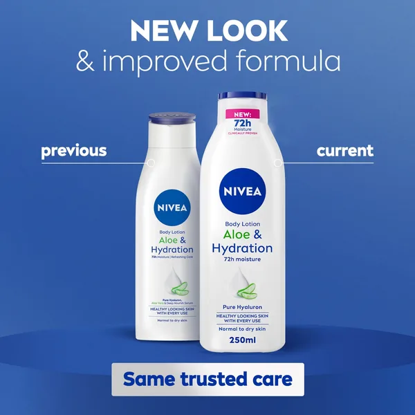 Nivea Body Lotion for Normal to Dry Skin Aloe & Hydration 250 ml (7)