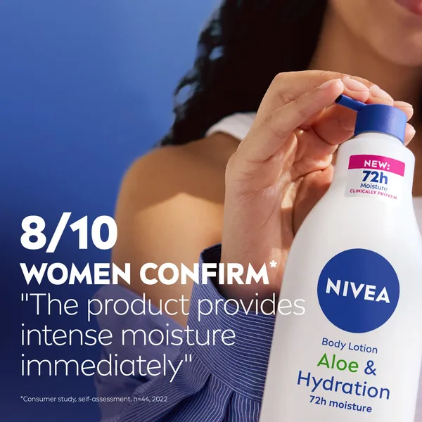 Nivea Body Lotion for Normal to Dry Skin Aloe & Hydration 400 ml (6)