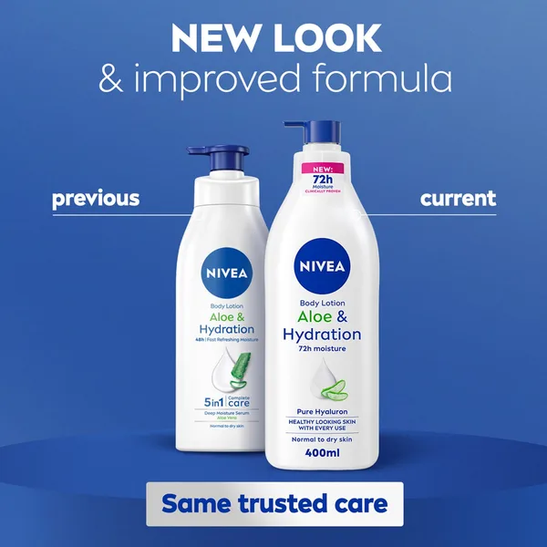 Nivea Body Lotion for Normal to Dry Skin Aloe & Hydration 400 ml (7)