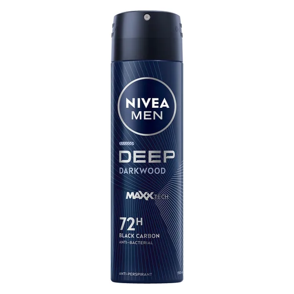 Nivea Men Deep MaxxTech Darkwood Spray with Black Carbon 150 ml (2)