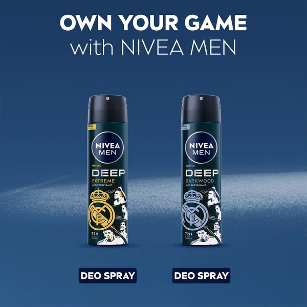 Nivea Men Deep MaxxTech Darkwood Spray with Black Carbon 150 ml (9)