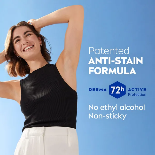 Nivea Black & White Invisible Antiperspirant Deodorant Stick for Women Clear 72H Active Protection 50 ml (5)
