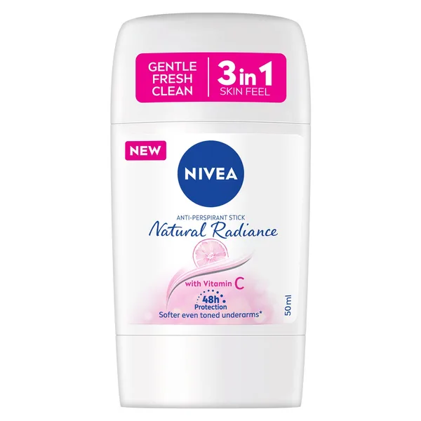 Nivea Natural Radiance Antiperspirant Stick for Women 50 ml (2)
