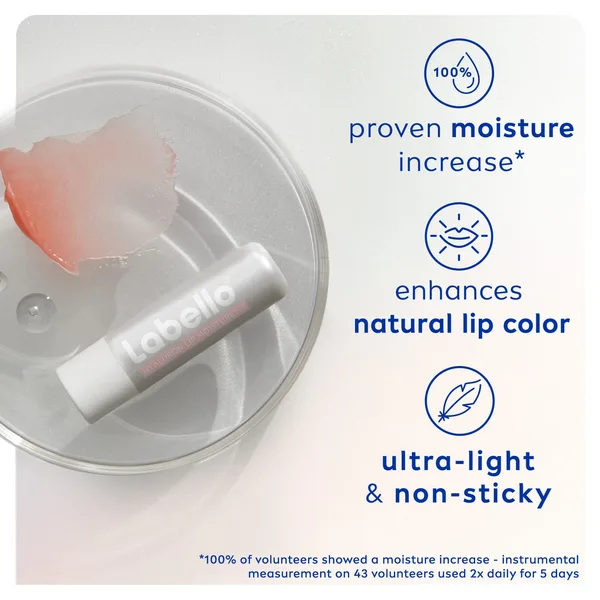 Labello Lip Balm Hyaluron Lip Moisture Plus Sheer Rosé 5.2g (5)