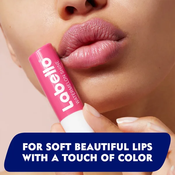 Labello Lip Balm Watermelon Shine 24H Melt-In Moisture with Shea Butter and Natural Oils 4.8 g (3)