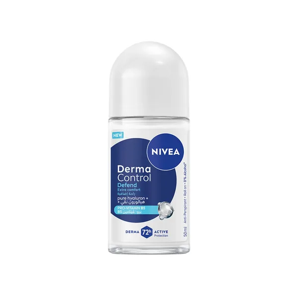 Nivea Derma Control Defend 72H Anti-Perspirant Roll-On For Women 50 ml (2)