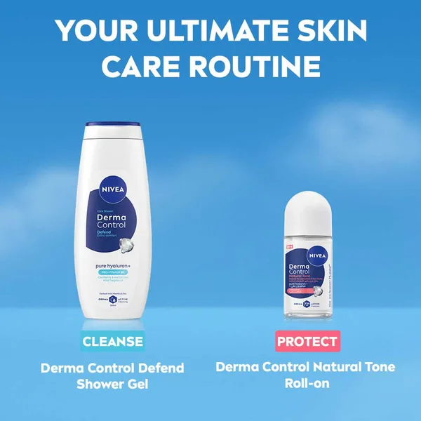 Nivea Derma Control Natural Tone 72H Anti-Perspirant Roll-On For Women 50 ml (10)