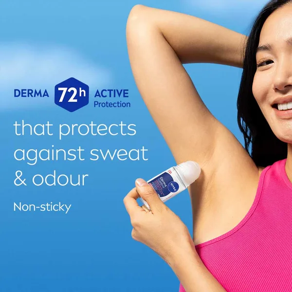 Nivea Derma Control Natural Tone 72H Anti-Perspirant Roll-On For Women 50 ml (6)