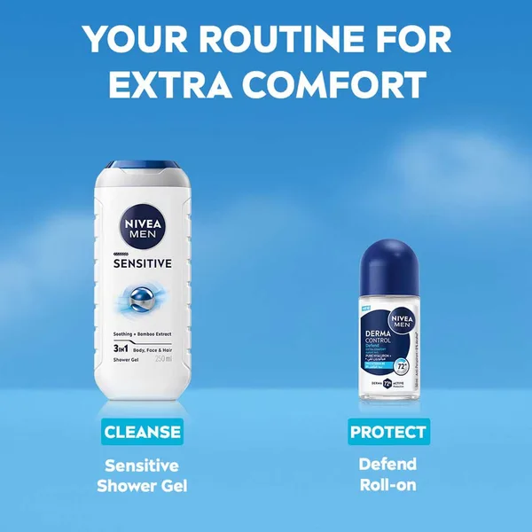 Nivea Derma Control Defend 72H Anti-Perspirant Roll-On For Men 50 ml (11)