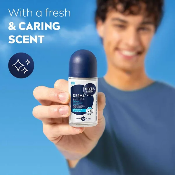 Nivea Derma Control Defend 72H Anti-Perspirant Roll-On For Men 50 ml (9)