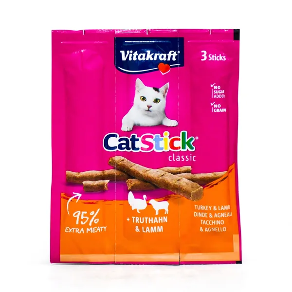 Vitakraft Turkey & Lamb Mini Catstick 18 g