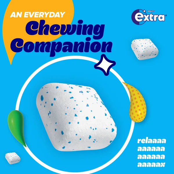 Wrigley's Extra Refreshers Sugar Free Strawberry Citrus Chewing Gum 30 pcs 67 g (4)