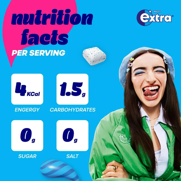 Wrigley's Extra Refreshers Sugar Free Strawberry Citrus Chewing Gum 30 pcs 67 g (5)