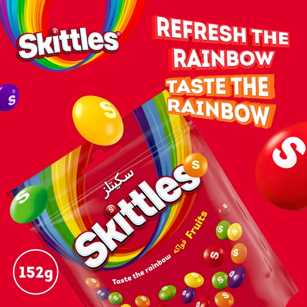 Skittles Fruits Candy Bag 152 g (2)