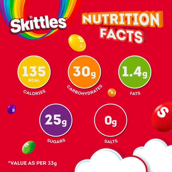 Skittles Fruits Candy Bag 152 g (5)