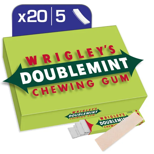 Wrigley's Doublemint Chewing Gum 5 pcs (2)