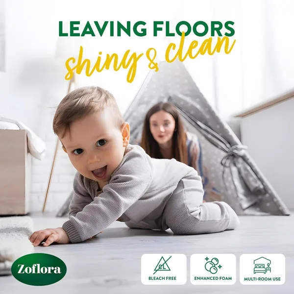 Zoflora Lemon Zing 4in1 Disinfectant Floor Cleaner 900 ml (4)
