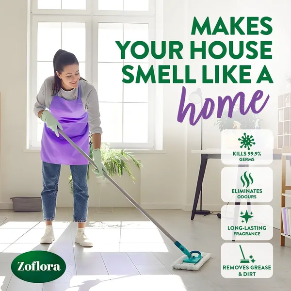 Zoflora Lavender Dream 4in1 Disinfectant Floor Cleaner 900 ml (8)