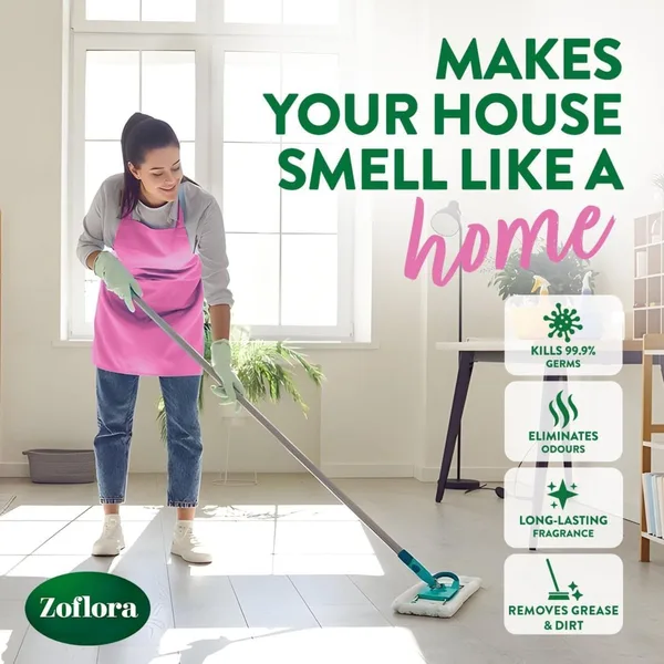 Zoflora 4in1 Enchanted Rose Disinfectant Floor Cleaner 1.8 Litres (5)