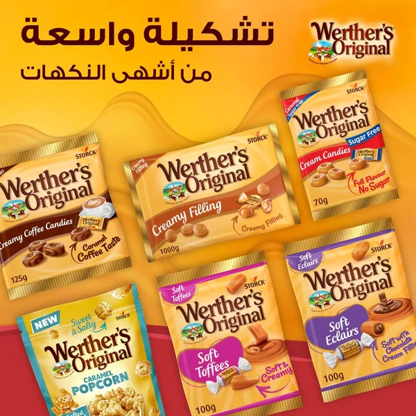 Storck Werther's Original Caramel Popcorn 140 g (8)