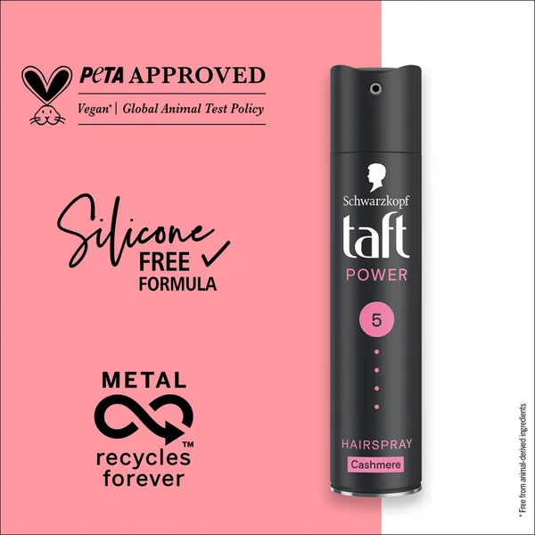 Taft Power Cashmere Hairspray 250 ml (7)