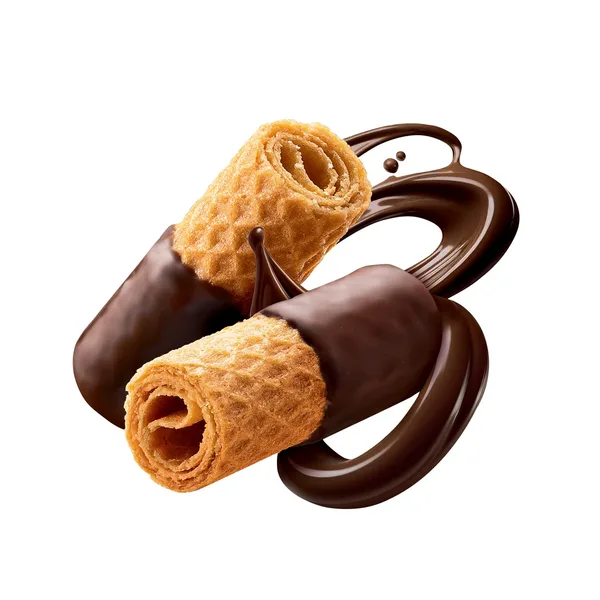 Bahlsen Dark Waffleletten Choco Wafer Rolls 100 g (5)