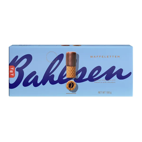 Bahlsen Milk Waffeleten Choco Wafer Rolls 100 g (2)