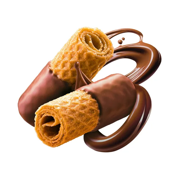 Bahlsen Milk Waffeleten Choco Wafer Rolls 100 g (6)