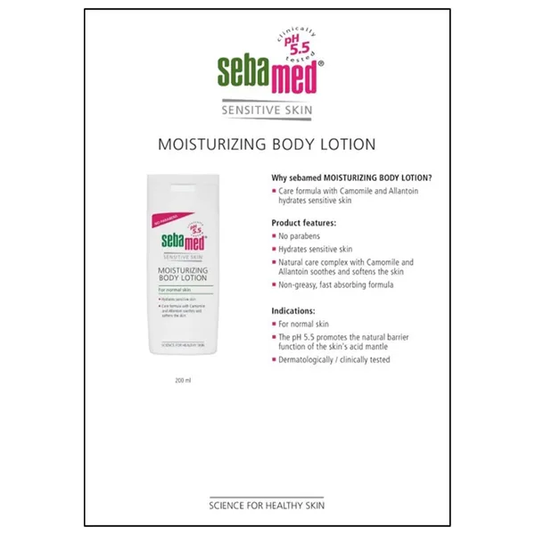 Sebamed Moisturizing Body Lotion 200 ml (3)