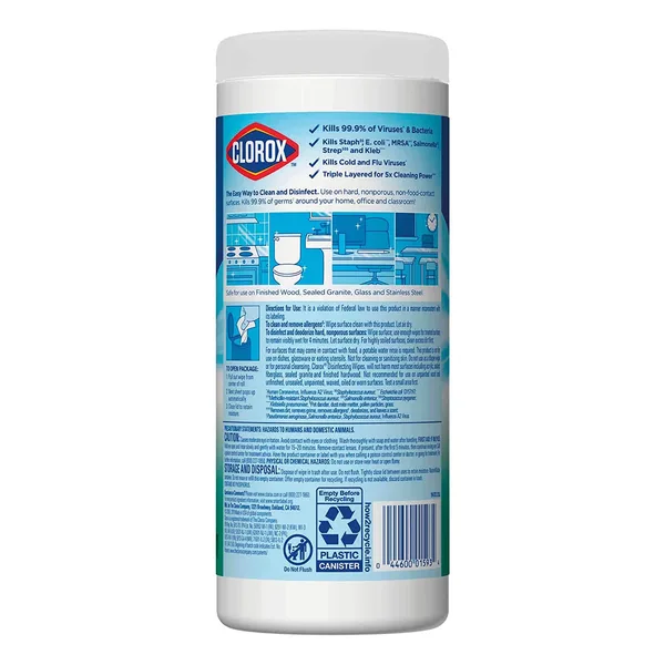 Clorox Disinfecting Wet Wipes Fresh Scent 35 pcs (6)