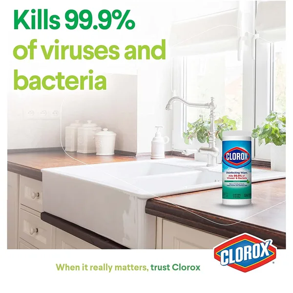 Clorox Disinfecting Wet Wipes Fresh Scent 35 pcs (7)