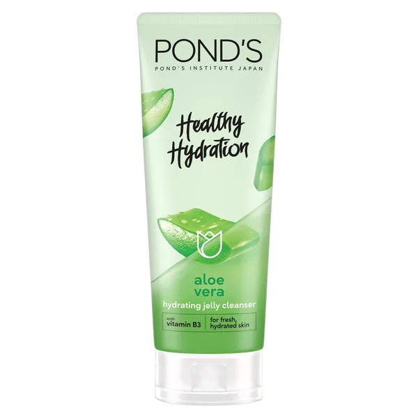 Pond's Healthy Hydration Aloe Vera Jelly Cleanser 100 g