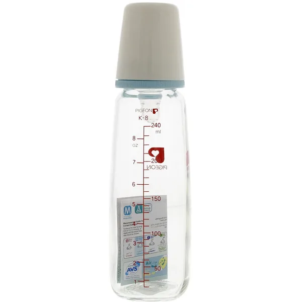 Pigeon Glass Feeding Bottle 240 ml (2)