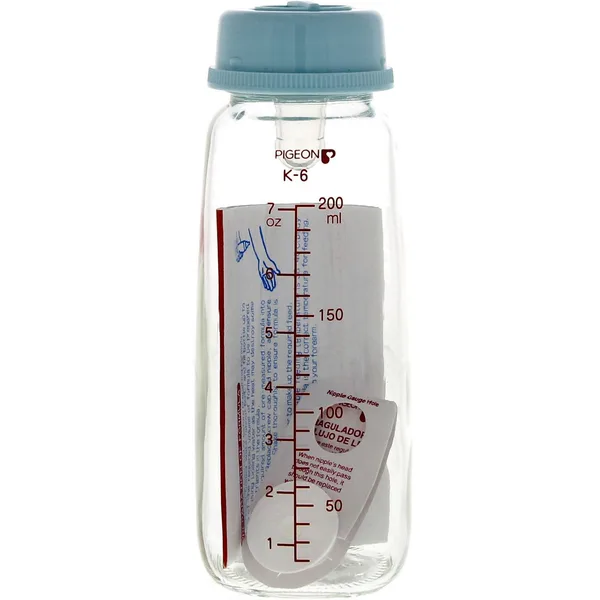 Pigeon Glass Feeding Bottle 200 ml (2)