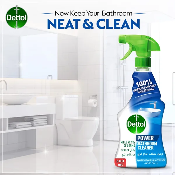 Dettol Bathroom Cleaner Spray Bottle 500 ml (4)