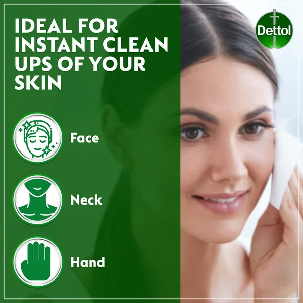 Dettol Original Anti-Bacterial Skin and Surface Wipes 40 pcs (6)