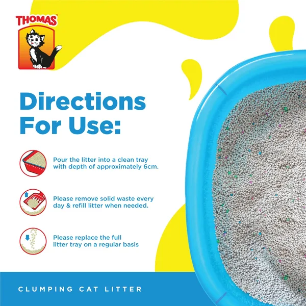 Thomas Clumping Cat Litter 5 kg (6)