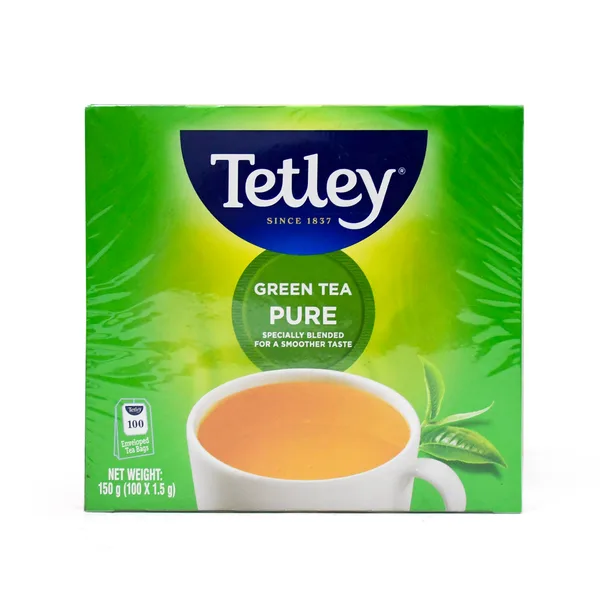 Tetley Pure Green Tea Drawstring 100 Teabags (2)