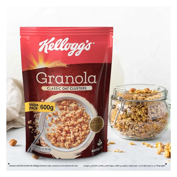 Kellogg's Granola Classic Oat Clusters 600 g (3)