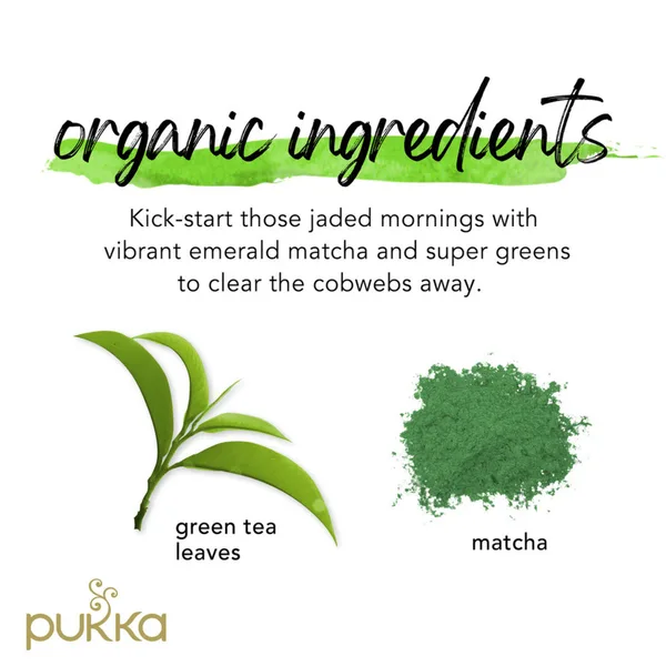 Pukka Organic Herbal Green Tea Supreme Matcha Green 20pcs (8)