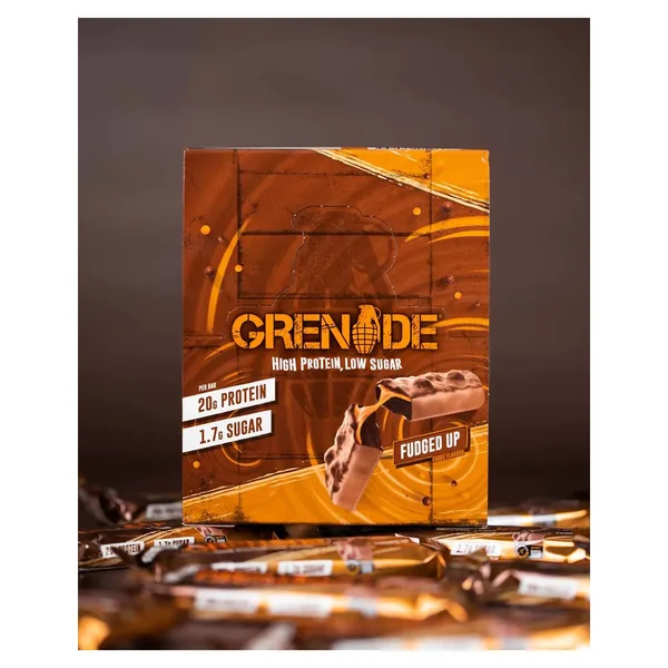 Grenade 20g Protein Fudge Up Protein Bar 60 g (4)