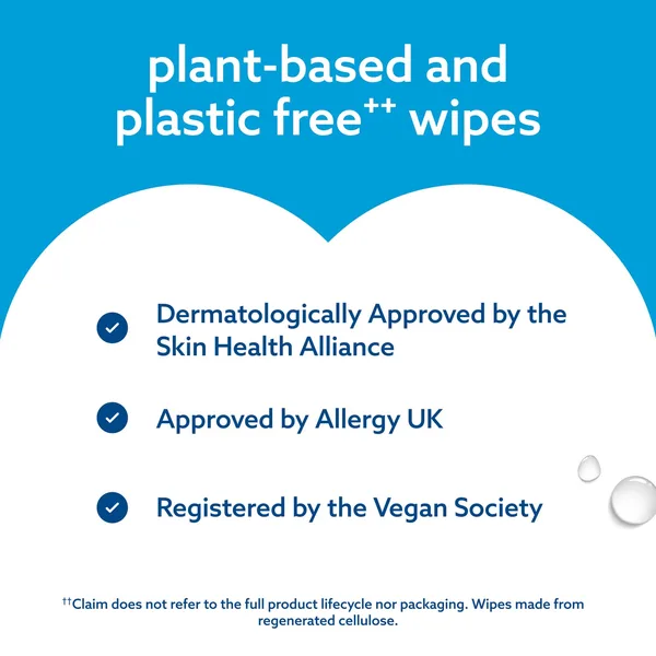 WaterWipes Sensitive+ Newborn & Baby Wipes 4 x 60 pcs (8)