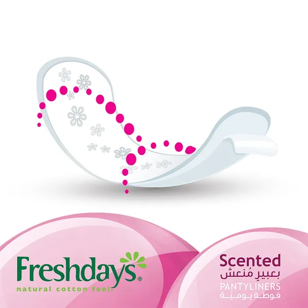 Sanita Freshdays Panty Liners Scented 52 + 20pcs (4)