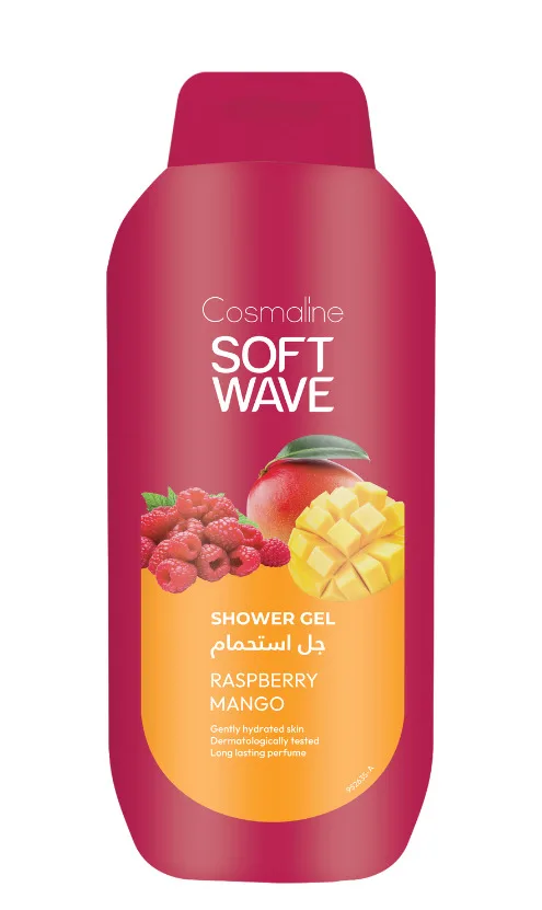 Cosmaline Soft Wave Raspberry & Mango Shower Gel 650Ml