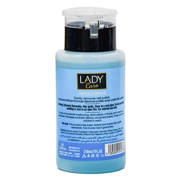 Lady Care Aqua Vanilla Nail Polish Remover 210 ml (2)